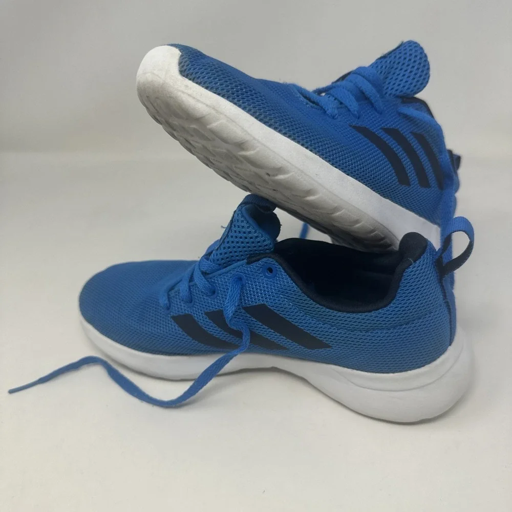 Adidas Cloudfoam Lite Racer Blue Mesh Running‎ Shoes Sneakers Men's Size 5